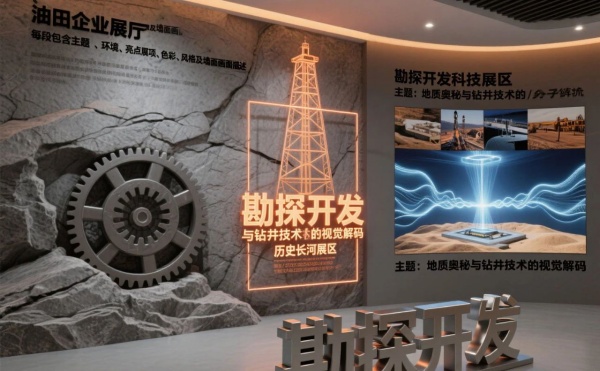 石油會“開口說話”？這座油田文化展廳讓巖芯數據活了！